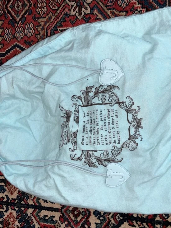 Vintage Juicy Couture Black Leather Hobo Bag - Picture 4 of 4